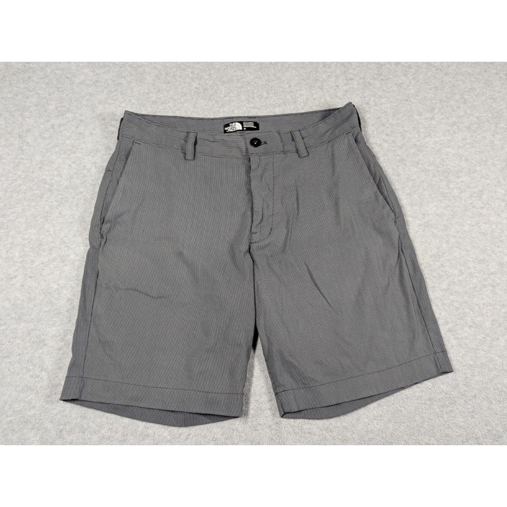 The North Face Men Shorts 32x8 Rockaway Quick Dry Trail Hiking Striped Nylon‎